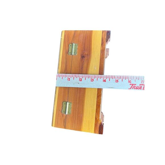 Vintage G. Merz & Son Chicago Wooden Box Treasure Box Full Of Seashells Jewelry - Picture 13 of 13